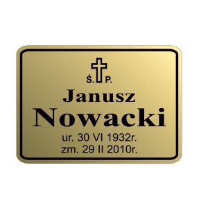 tabliczki urnowe 8