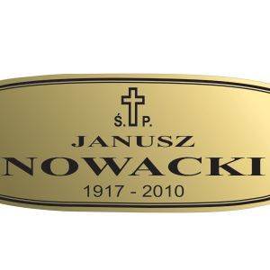 tabliczki urnowe