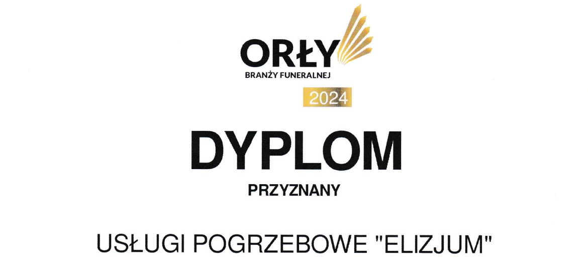 Orly Branzy Funeralnej 2024 Banner
